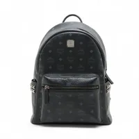 サンローランパリ リビングトン キャンバス×レザー バックパック