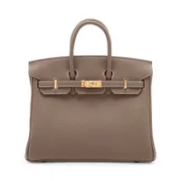 エルメス バーキン25 ルトゥルネ トゴ エトゥープ ゴールド金具 K:2025年