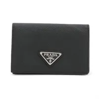 プラダ Re Nylon リ ナイロン ナイロン×レザー カードケース