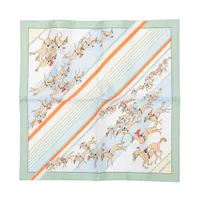 HREMES エルメス カレ スカーフ je compte les heures エルメス カレ90 Parmi les fleurs je compte les heures 花の中