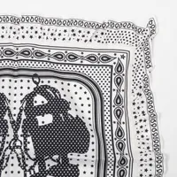 エルメス カレ70 VOLANT BRIDES DE GALA BANDANA ドット スカーフ 