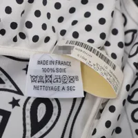 エルメス カレ70 VOLANT BRIDES DE GALA BANDANA ドット スカーフ 