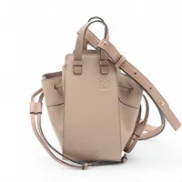 ロエベ マイア レザー 2WAYショルダーバッグ ブラック YF027382