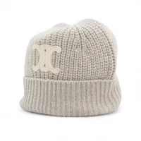 グッチ 676827 GG ニットキャップ M/58/22cm カシミヤ ブルー