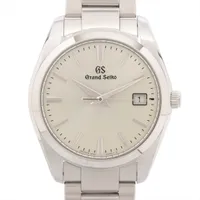 グランドセイコー SBGX016 YG×社外革 QZ シャンパン文字盤