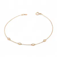 アガット K10シェルアンクレットブレスレット K10ブレスレット｜ブレスレット｜アガット 公式オンラインストア