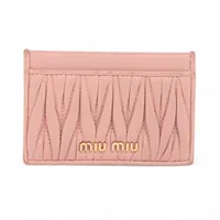 セリーヌ レザー カードケース ピンク A2701774｜中古ブランド品