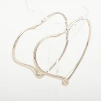 ティファニー オープンハート ピアス 750(YG) 2.6g A3513929