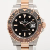 ロレックス ヨットマスター 268655 PG×ラバー AT 黒文字盤