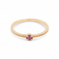 【美品】希少・レア　ポメラート　グリフハートリング ポメラート グリフハート 色石 リング 750(WG) 19.6g XB022588