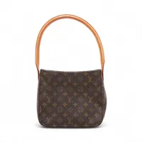 ヴィトン モノグラム ルーピングMM M51146 ブラウン