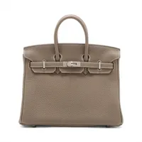 エルメス バーキン25 ルトゥルネ トゴ エトゥープ シルバー金具 K:2025年