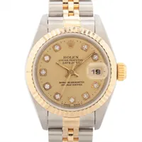 ロレックス レディ デイトジャスト 69173G SS×YG SS×YG AT シャンパン文字盤 あまりごま1