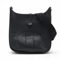 エルメス エヴリン3 33 GM トリヨンクレマンス ブラック シルバー金具 □N:2010年