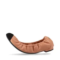 ジルサンダー　レースアップレザーバレエシューズ ジルサンダー レースアップレザーバレエシューズ ジルサンダー