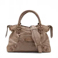 バレンシアガ ジャイアントシティ レザー ベージュ 173084 Amazon | BALENCIAGA(バレンシアガ) ザジャイアントシティ