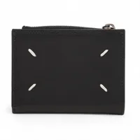 メゾンマルジェラ　4ステッチ　コンパクトウォレット メゾンマルジェラ 4ステッチ レザー コンパクトウォレット