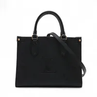 ヴィトン モノグラムアンプラント オンザゴーPM M45653 ブラック RFID反応あり