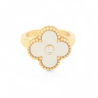 ヴァンクリーフ&アーペル ヴィンテージアルハンブラ マラカイト ダイヤ