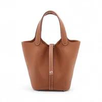 エルメス ピコタンロック18 PM トリヨンクレマンス ゴールド シルバー金具 K:2025年