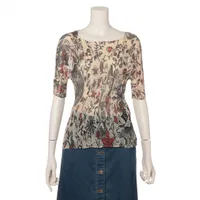 イッセイミヤケ　カットソー 横尾忠則 インビテーション プリント Tシャツ | ブランド古着の