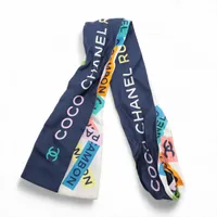 【美品】ルイヴィトン　バンドー シークレットガーデン　シルク　スカーフ ヴィトン M78436 バンドー LV シークレット ガーデン CC0233