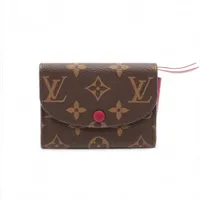 可愛いウォレット　ヴィトン財布　ポルトフォイユ　フロール　コンパクト　フューシャ 可愛いウォレット ヴィトン財布 ポルトフォイユ フロール