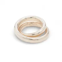 エルメス ヴェルティージュ クール ダブル リング 54 925 10.5g