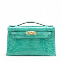 エルメス ポシェットケリー ミニ ヴォースイフト トレンチ シルバー