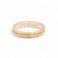 ポメラート ヌード クラシック プラシオライト リング 750(PG×WG)53 ポメラート ヌード クラシック プラシオライト リング 750(PG×WG