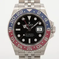 ロレックス GMTマスターⅡ 126710BLRO SS SS AT 黒文字盤