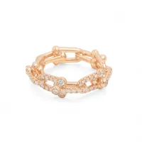 ティファニー ノット ダイヤ リング 750(PG) 3.6g YP020146