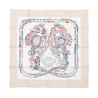 エルメス シルク カレ90 Point D ORGUE フェルマータ スカーフ HERMES エルメス カレ90 Point D'ORGUE フェルマータ スカーフ