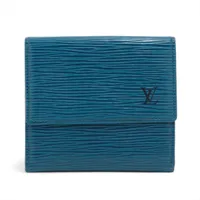 ヴィトン エピ ポルトモネビエカルトクレディ M63485 トレドブルー