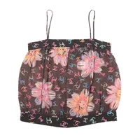 ✴CHANEL✴ ヴィンテージ トップス キャミソール OP33】CHANEL ヴィンテージ 97年 シャネル CC ロゴ