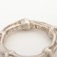 ティファニー バンブー リング 925 5.0g シルバー A3947484｜中古