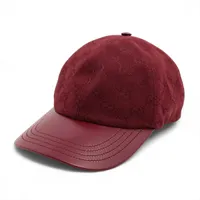 グッチ 387554 インターロッキングG キャップ XL コットン