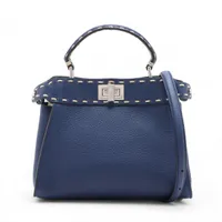 FENDI フェンディ ピーカブー ミニ セレリア バッグ パイソン フォーマル フェンディ ミニピーカブー セレリア レザー×パイソン 2WAY