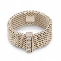 ティファニー サマセット ダイヤ 3P リング 7号 レディース Tiffany & Co. - Tiffany サマセットリング 7号の通販 by