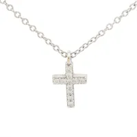 ティファニー　スモールクロスネックレス　シルバー925 ティファニー スモールクロスネックレス シルバー925