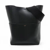 セリーヌ モノクローム マトラッセ レザー チェーンショルダー