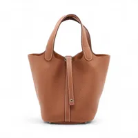 エルメス ピコタンロック18 PM トリヨンクレマンス ゴールド シルバー金具 K:2025年