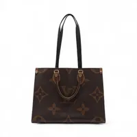 ヴィトン ジャイアントモノグラムリバース オンザゴーMM M45321 ブラウン RFID反応あり