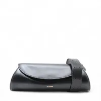 ジルサンダー　レースアップレザーバレエシューズ ジルサンダー バレリーナ レザー バレエシューズ 37 レディース