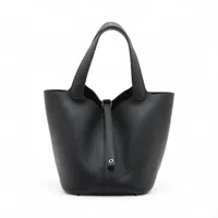 エルメス ピコタンロック22 MM トリヨンクレマンス ブラック シルバー金具 K:2025年