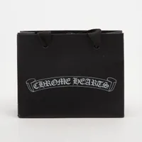 クロムハーツ カードケース ナイロン ブラック×シルバー ダブルサイド