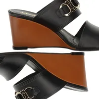 超希少　未使用級　サルヴァトーレフェラガモ　ミュールサンダル　ガンチーニ　レザー 楽天市場】Salvatore Ferragamo サルヴァトーレフェラガモ Mule