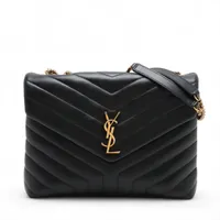 サンローランパリ レザー クラッチバッグ ブラック 617662