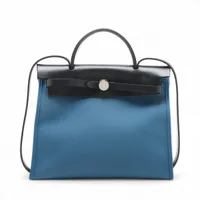 エルメス リンディ30 ヴェルソ スイフト ブルーアンクル×ブルーゼリー