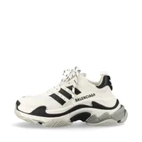 バレンシアガ×アディダス トリプルS メッシュ×レザー スニーカー 28.5